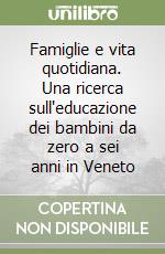 Famiglie e vita quotidiana. Una ricerca sull'educazione dei bambini da zero a sei anni in Veneto libro