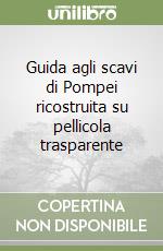 Guida agli scavi di Pompei ricostruita su pellicola trasparente libro