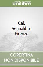 Cal. Segnalibro Firenze libro