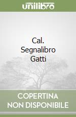 Cal. Segnalibro Gatti libro