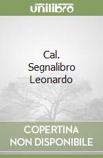 Cal. Segnalibro Leonardo libro