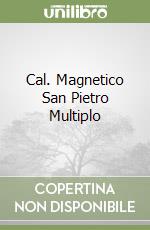 Cal. Magnetico San Pietro Multiplo libro