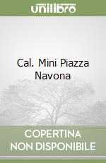 Cal. Mini Piazza Navona libro