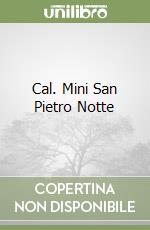 Cal. Mini San Pietro Notte libro