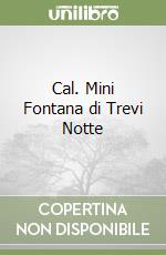 Cal. Mini Fontana di Trevi Notte libro