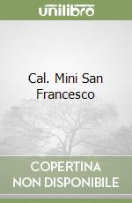 Cal. Mini San Francesco libro