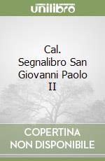 Cal. Segnalibro San Giovanni Paolo II libro