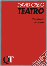 Teatro. L'architetto Mainstream