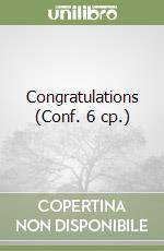 Congratulations (Conf. 6 cp.) libro