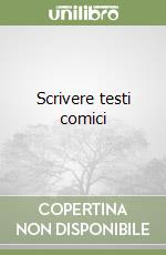 Scrivere testi comici libro