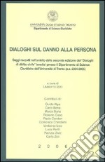 Dialoghi sul danno alla persona libro