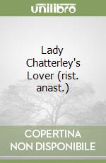 Lady Chatterley's Lover (rist. anast.) libro