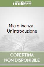 Microfinanza. Un'introduzione