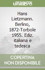 Hans Lietzmann. Berlino, 1872-Torbole 1955. Ediz. italiana e tedesca