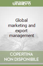 Global marketing and export management libro