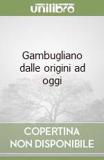 Gambugliano dalle origini ad oggi libro