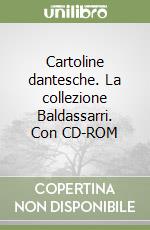 Cartoline dantesche. La collezione Baldassarri. Con CD-ROM libro