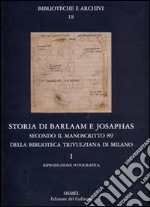 Storia di Barlaam e Josaphas secondo il manoscritto 89 della Biblioteca Trivulziana di Milano libro