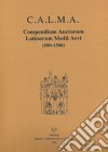 C.A.L.M.A. Compendium auctorum latinorum Medii Aevi. Testo italiano e latino. Vol. 5/2: Guillelmus de Ockham. Hadrianus in Anglia abbas libro