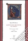 Questio de creations ex nihilo (ms. Paris BnF lat. 16297, f. 116rb-vb) libro