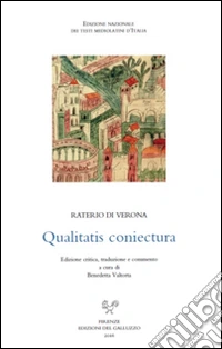 Qualitatis coniectura. Testo latino a fronte. Ediz. critica libro