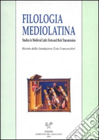 Filologia mediolatina. Studies in medieval latin texts and their transmission (2016). Vol. 23 libro