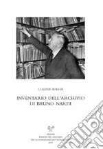 Inventario dell'archivio di Bruno Nardi libro