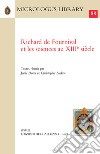 Richard de Fournival et les sciences au XIIIe siècle libro