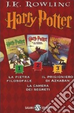 Harry Potter: La pietra filosofale-La camera dei segreti-Il prigioniero di Azkaban libro