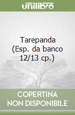 Tarepanda (Esp. da banco 12/13 cp.) libro
