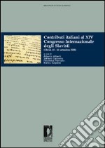 Contributi italiani al XIV Congresso internazionale degli slavisti (Ohrid, 10-16 settembre 2008) libro