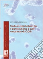 Studio di ceppi batterici per il biorisanamento di suoli contaminati da cr(VI)