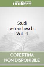 Studi petrarcheschi. Vol. 4 libro