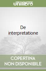 De interpretatione