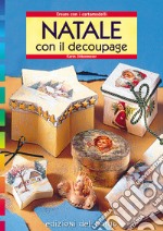 Natale con il découpage libro usato