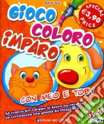 Gioco, coloro, imparo con Meo e Toby. 4-5 anni. Ediz. illustrata libro