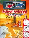 Animali selvaggi. Disegna con il pennarello cancellabile. Gioca con i 35 magneti. Ediz. illustrata libro