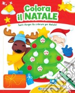 Colora il Natale. Tanti disegni da colorare per Natale! Con scatola con 6 pennarelli libro