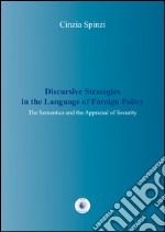 Discursive strategies in the language of foreign policy libro