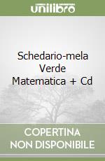 Schedario-mela Verde Matematica + Cd libro