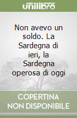 Non avevo un soldo. La Sardegna di ieri, la Sardegna operosa di oggi libro