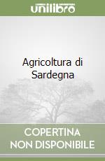 Agricoltura di Sardegna libro