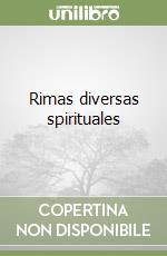 Rimas diversas spirituales libro