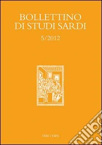 Bollettino di studi sardi (2012). Vol. 5 libro