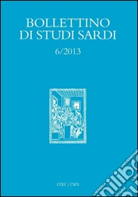 Bollettino di studi sardi (2013). Vol. 6 libro