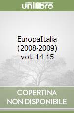 EuropaItalia (2008-2009) vol. 14-15 libro