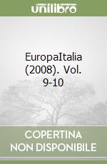 EuropaItalia (2008). Vol. 9-10 libro
