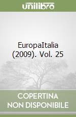 EuropaItalia (2009). Vol. 25 libro