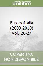 EuropaItalia (2009-2010) vol. 26-27 libro