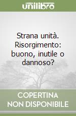 Strana unità. Risorgimento: buono, inutile o dannoso? libro